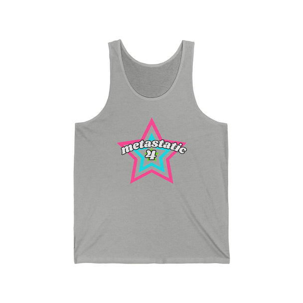 Metastatic 4 Star Tank Top – Stage 4 Breast Cancer Awareness Shirt