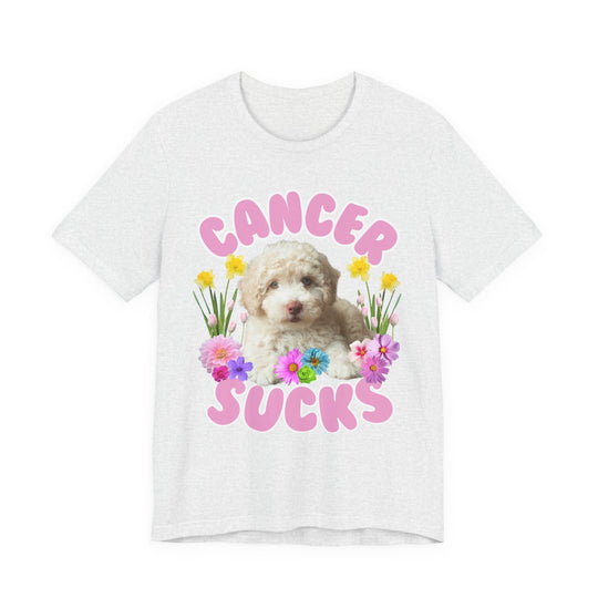 Cancer Sucks Puppy Tee