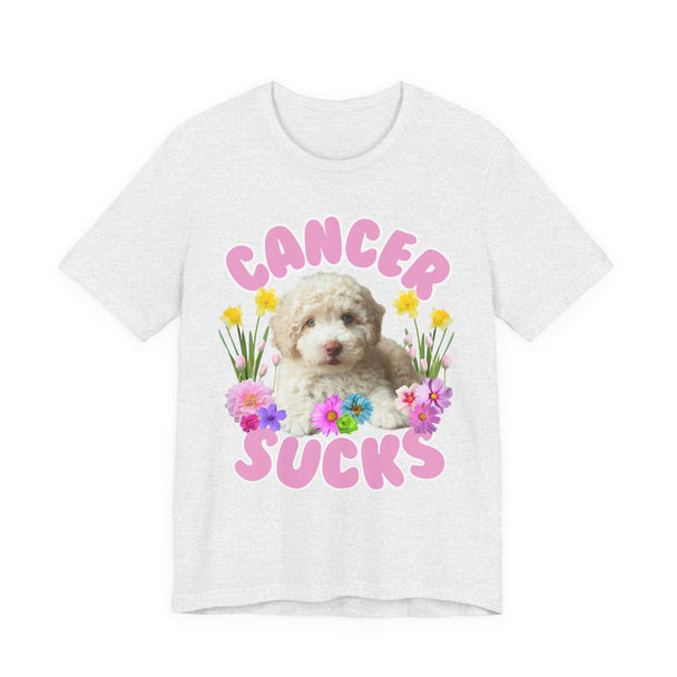 Cancer Sucks Puppy Tee
