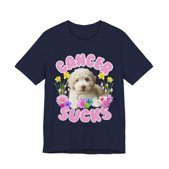 Cancer Sucks Puppy Tee