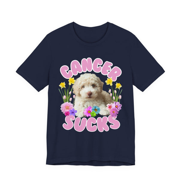 Cancer Sucks Puppy Tee