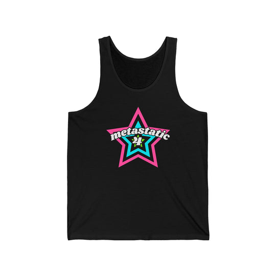 Metastatic 4 Star Tank Top – Stage 4 Breast Cancer Awareness Shirt