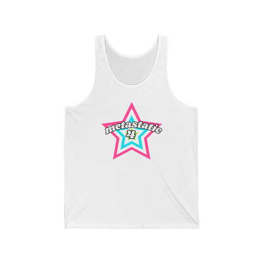 Metastatic 4 Star Tank Top – Stage 4 Breast Cancer Awareness Shirt