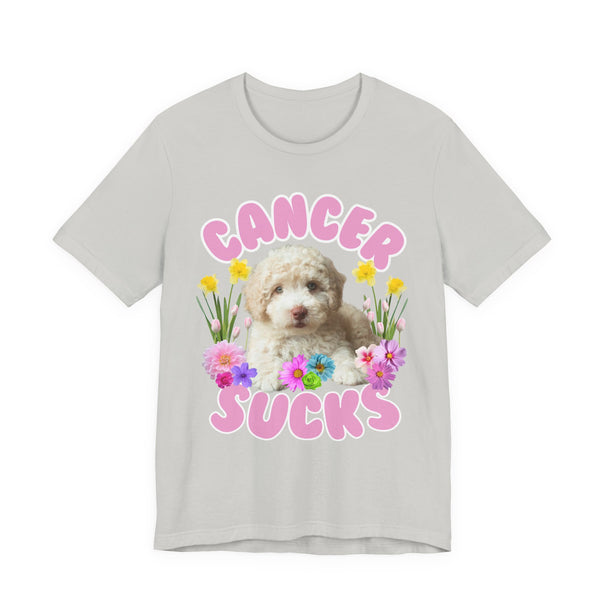 Cancer Sucks Puppy Tee