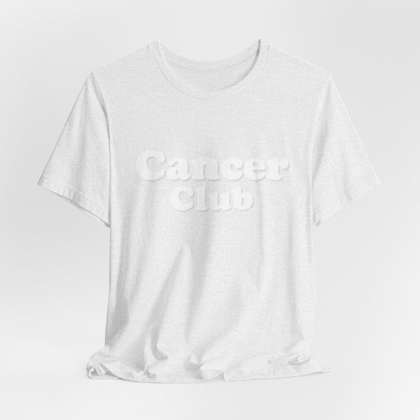 Cancer Club Tee White