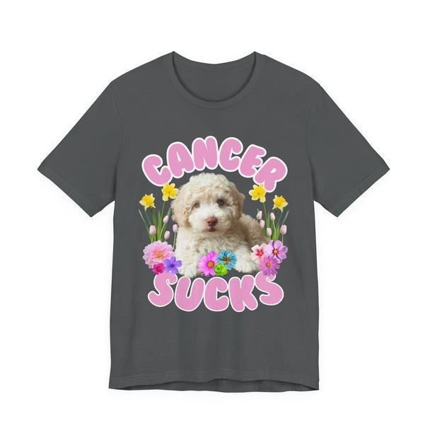 Cancer Sucks Puppy Tee