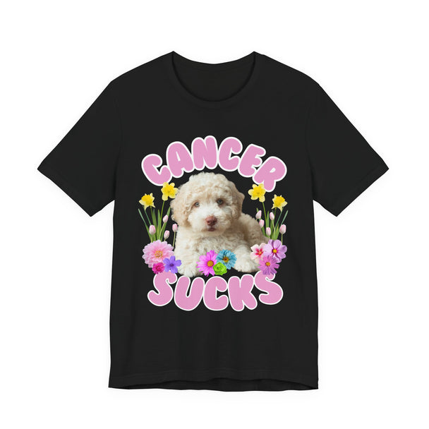 Cancer Sucks Puppy Tee