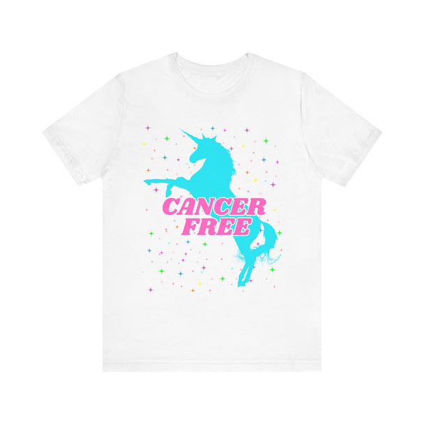 CANCER FREE – Magical Unicorn Survivor Celebration Shirt 🦄