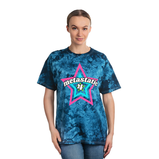 metastatic star emblem Tie-Dye Tee
