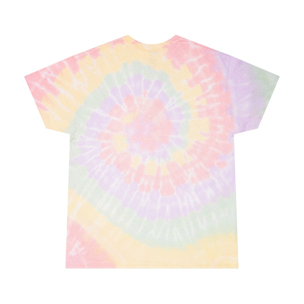 Cancer Sucks But Here's a Cutie Cat - Spiral Tie-Dye Tshirt