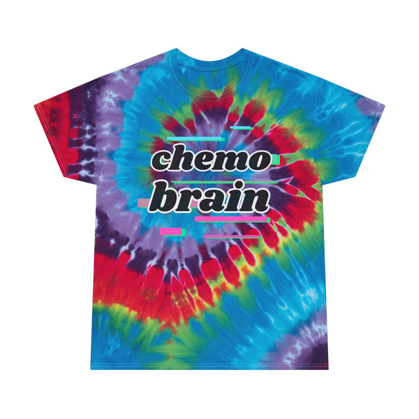 Chemo Brain Tie-Dye Tee Spiral Tie-Dye T-shirt
