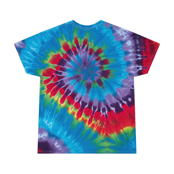 Cancer Sucks But Here's a Cutie Cat - Spiral Tie-Dye Tshirt