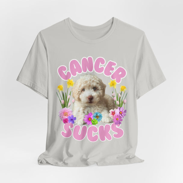 Cancer Sucks Puppy Tee