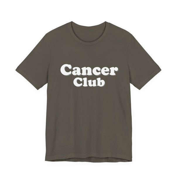 Cancer Club Tee White