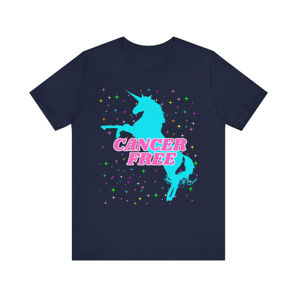 CANCER FREE – Magical Unicorn Survivor Celebration Shirt 🦄