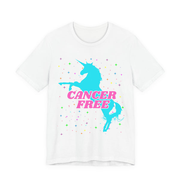 CANCER FREE – Magical Unicorn Survivor Celebration Shirt 🦄