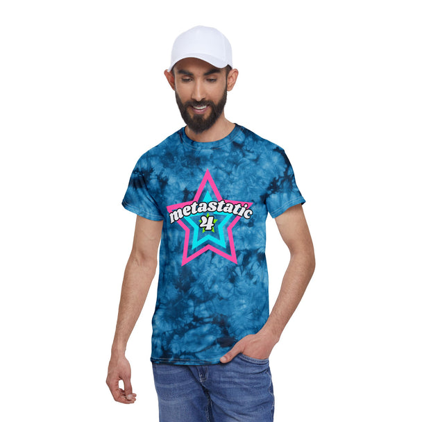 metastatic star emblem Tie-Dye Tee