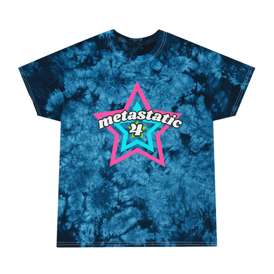 metastatic star emblem Tie-Dye Tee