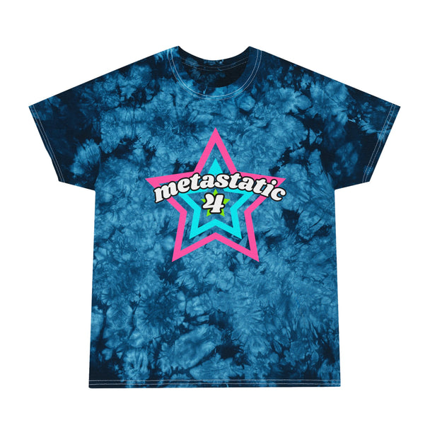 metastatic star emblem Tie-Dye Tee